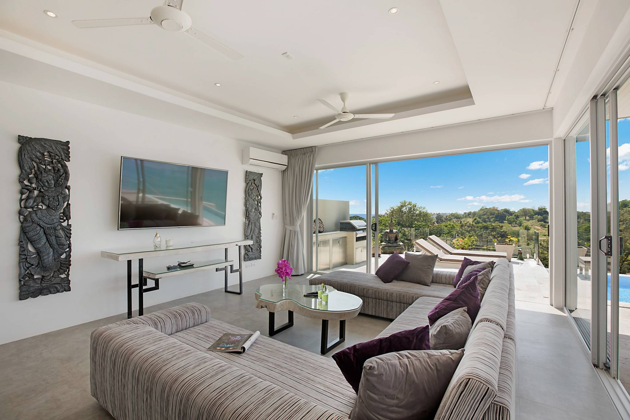 Villa BB8 - Spacious 5 Bedroom Detached Seaview Pool Villa in Bayside Luxury Villa, Samrong Bay for sale