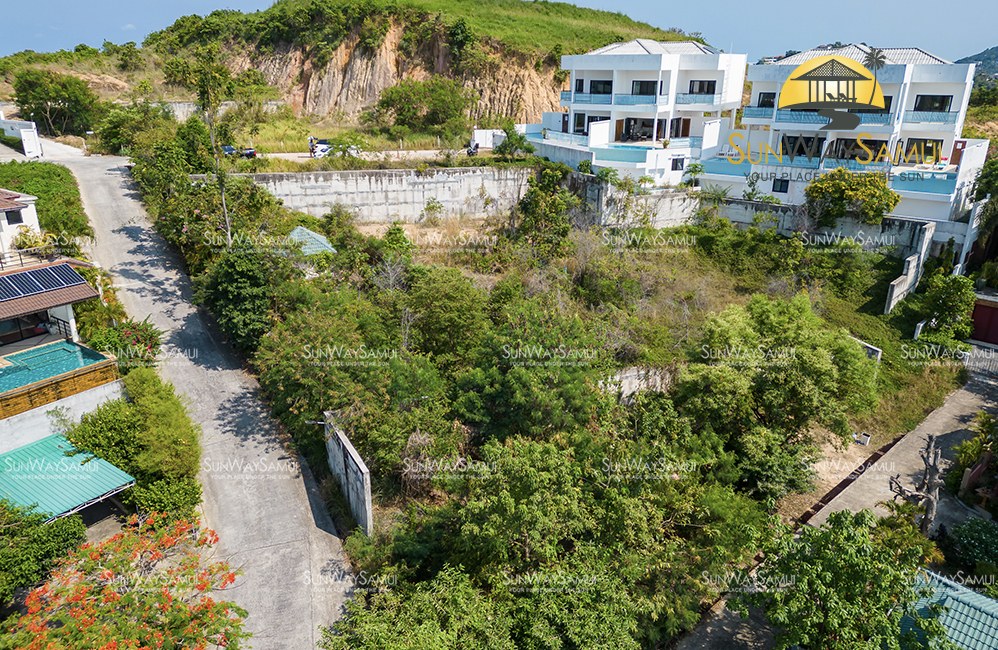 (SOLD) Prestigious 2150 sqm Seaview Plot in Plai Laem Peninsula for Sale