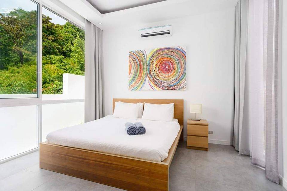 Villa 6 – Spacious Seaview Three Bedroom Pool Villa in Chaweng Hills: Panoramic