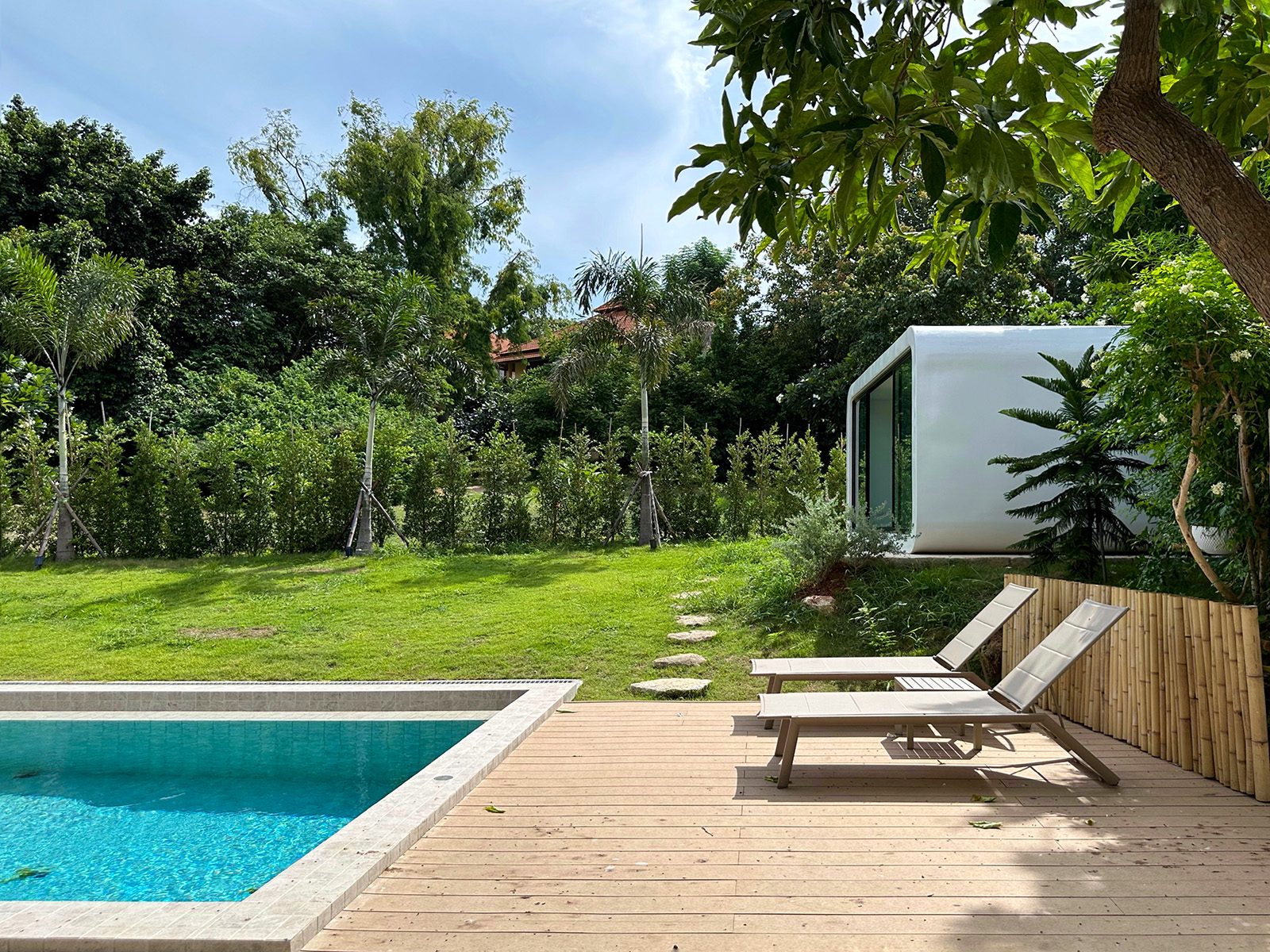 (SOLD) New Built Beachside 3 Bedroom Garden Pool Villa in Thongson Bay Villas for Sale