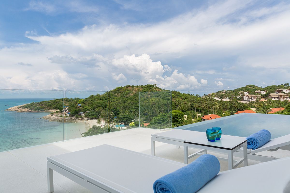 Villa Dahlia - Breathtaking 3+1 Bedroom Seaview Villa in Thongson Bay for sale