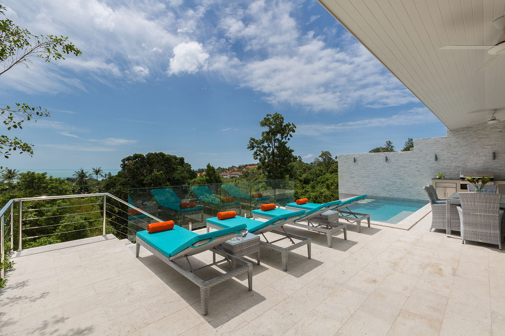 Villa Ambience – 3 Bedroom Semi-Detached Seaview Pool Villa in Choengmon for sale: Villa Ambience – 3 Bedroom Semi-Detached Seaview Pool Villa in Choengmon for sale