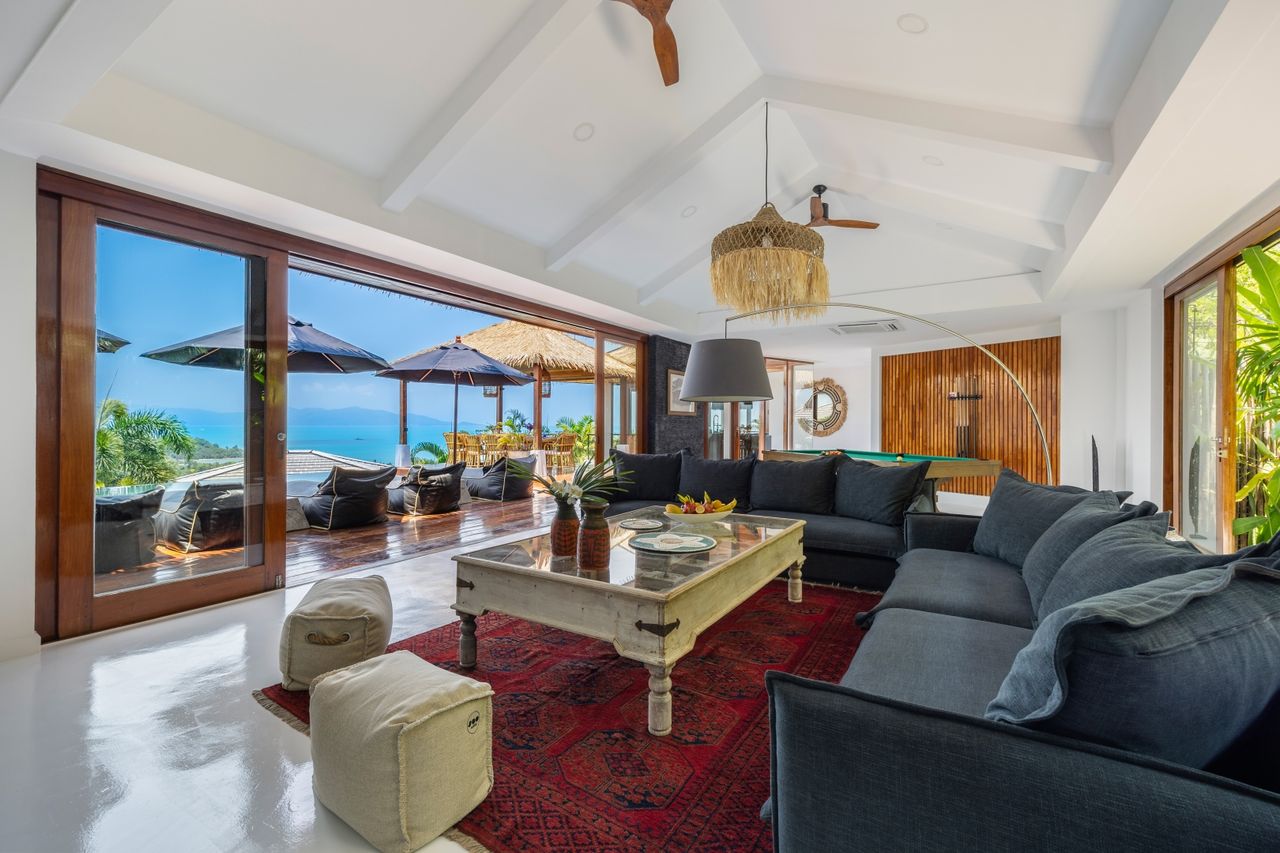 Authentik Villa – Balinese 5 Bedroom Seaview Pool Villa in Bophut: Authentik Villa – Balinese 5 Bedroom Seaview Pool Villa in Bophut