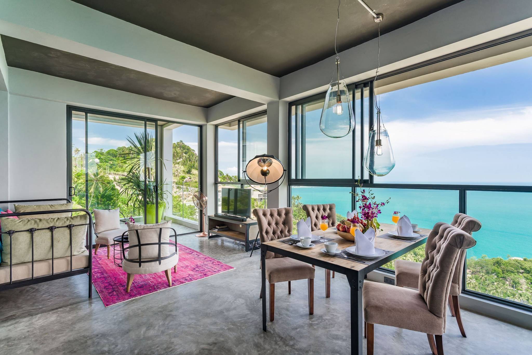 Sky Dream Villa - premium panoramic sea view villa for sale in Chaweng Noi