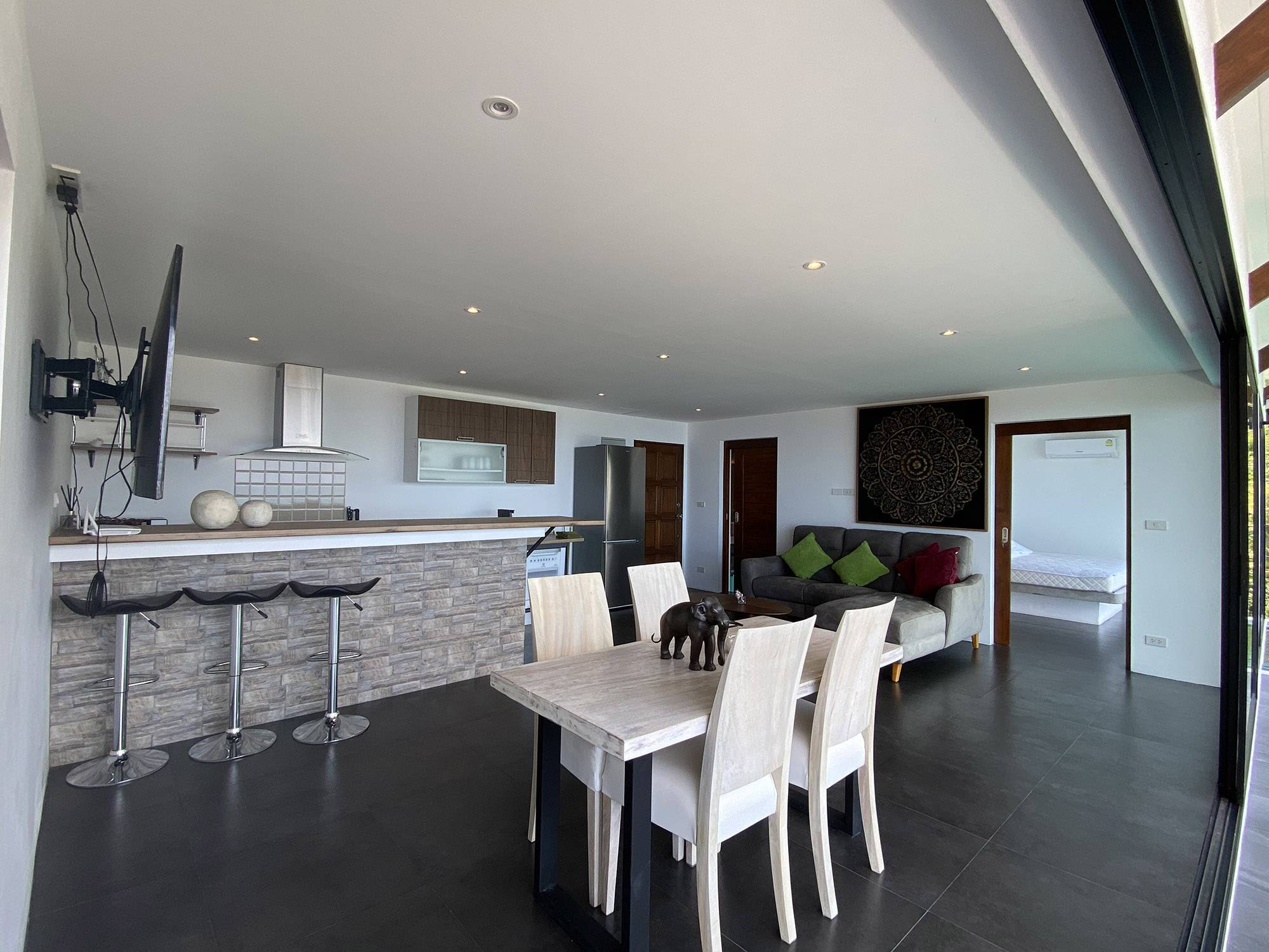 (SOLD) 2 bedroom sea-view apartment Re-Sale in Lamai in The Ruby Project