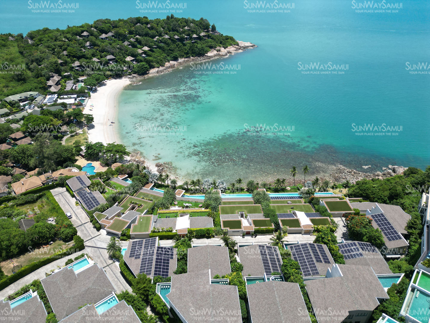 Bayside BB3 – Beachside 5 Bedroom Seaview Pool Villa in Samrong Bay for sale: Bayside BB3 – Beachside 5 Bedroom Seaview Pool Villa in Samrong Bay for sale