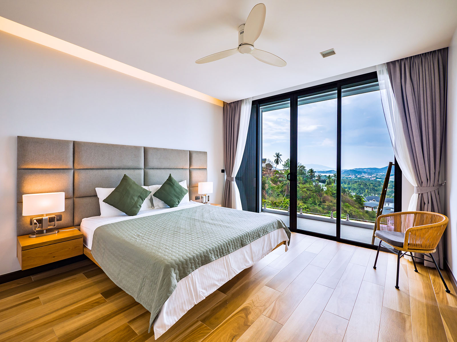 (PRICE REDUCED!) Verano Residence - Contemporary 3+1 Bedroom Seaview Pool Villa in Chaweng Noi for Sale