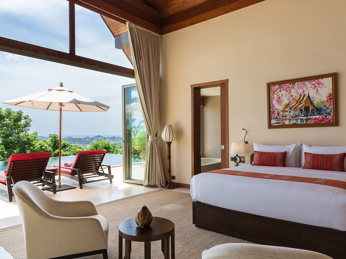 Panacea Retreat – 4 to 5 Bedroom Seaview Pool Villa in Bophut for sale