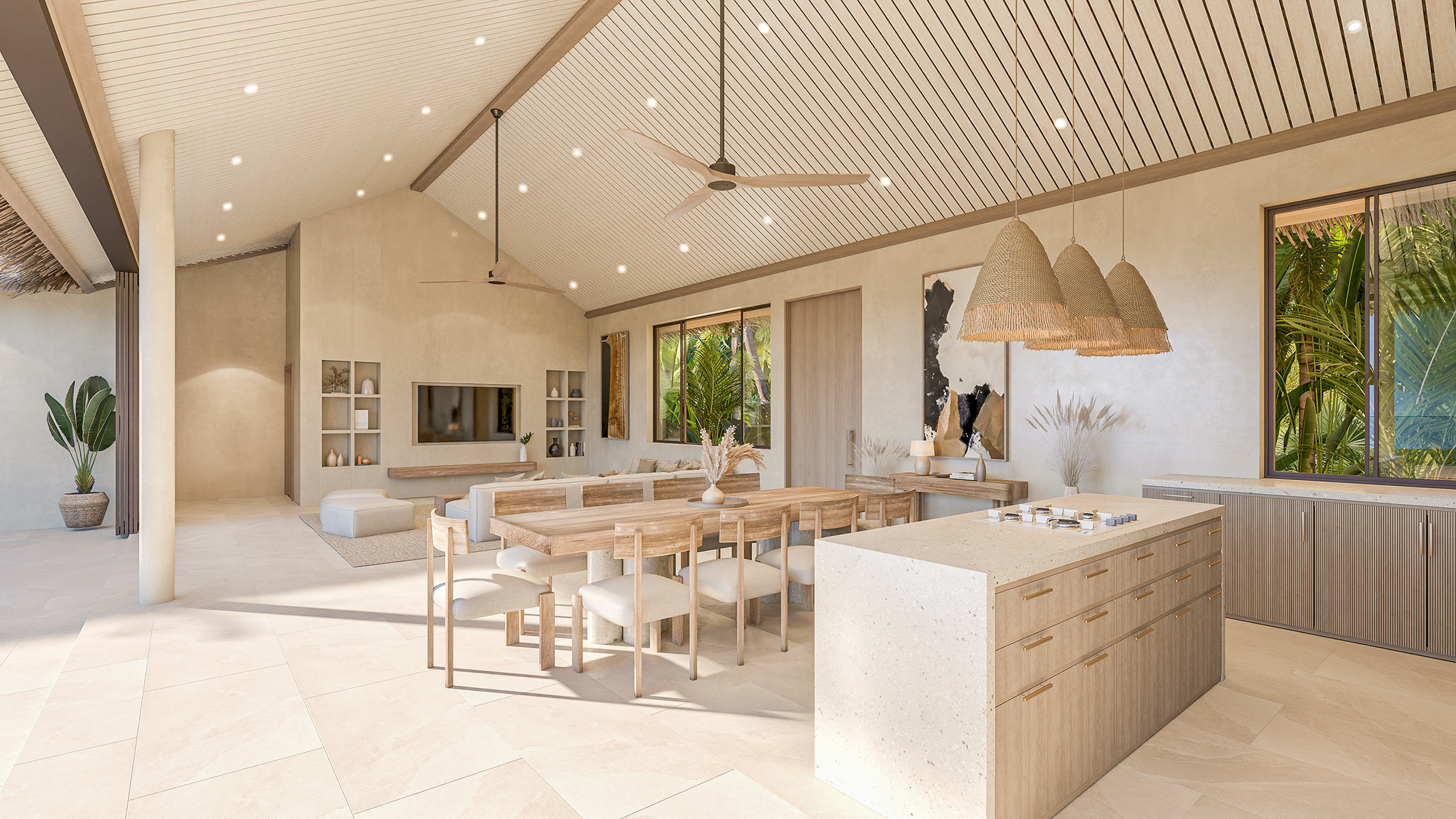 (SOLD) Pacific Sunset – Villa Komodo 5/8 Bedroom Seaview Pool Villa in Bang Makham for sale