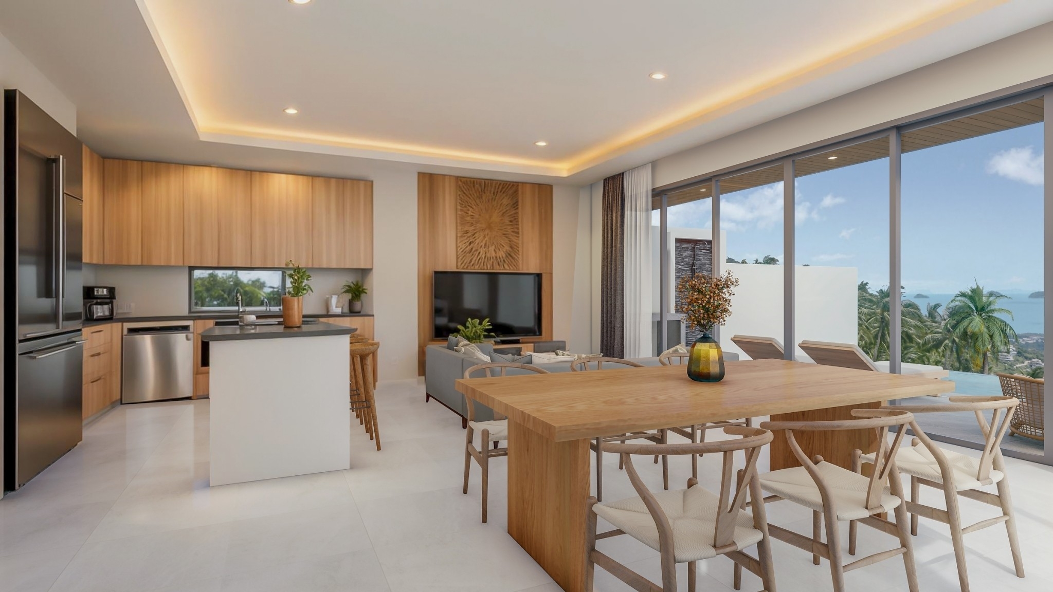 Paragon Phase 2 - 3 Bedroom Seaview Pool Villa in Fishermen’s Village for sale