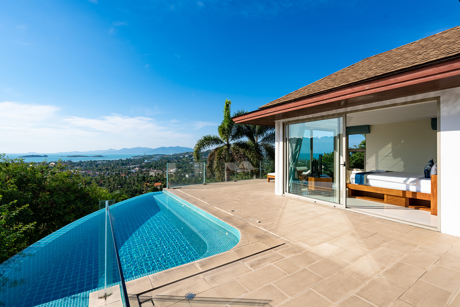 (PRICE REDUCED!) Narai Kiri Villa – Spacious 5 Bedroom Seaview Pool Villa in Plai Laem for sale