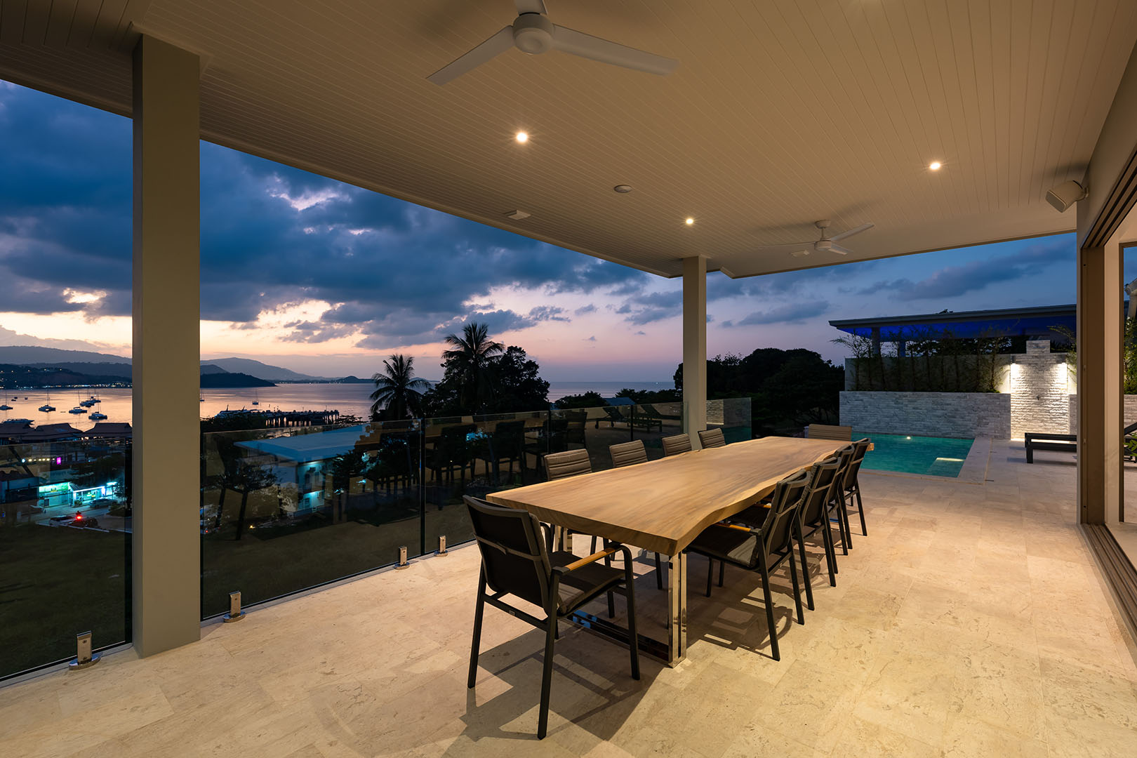 Bangrak Bayview - Sunset 4+1 Bedroom Seaview Pool Villa in Bangrak for Sale: Bangrak Bayview - Sunset 4+1 Bedroom Seaview Pool Villa in Bangrak for Sale