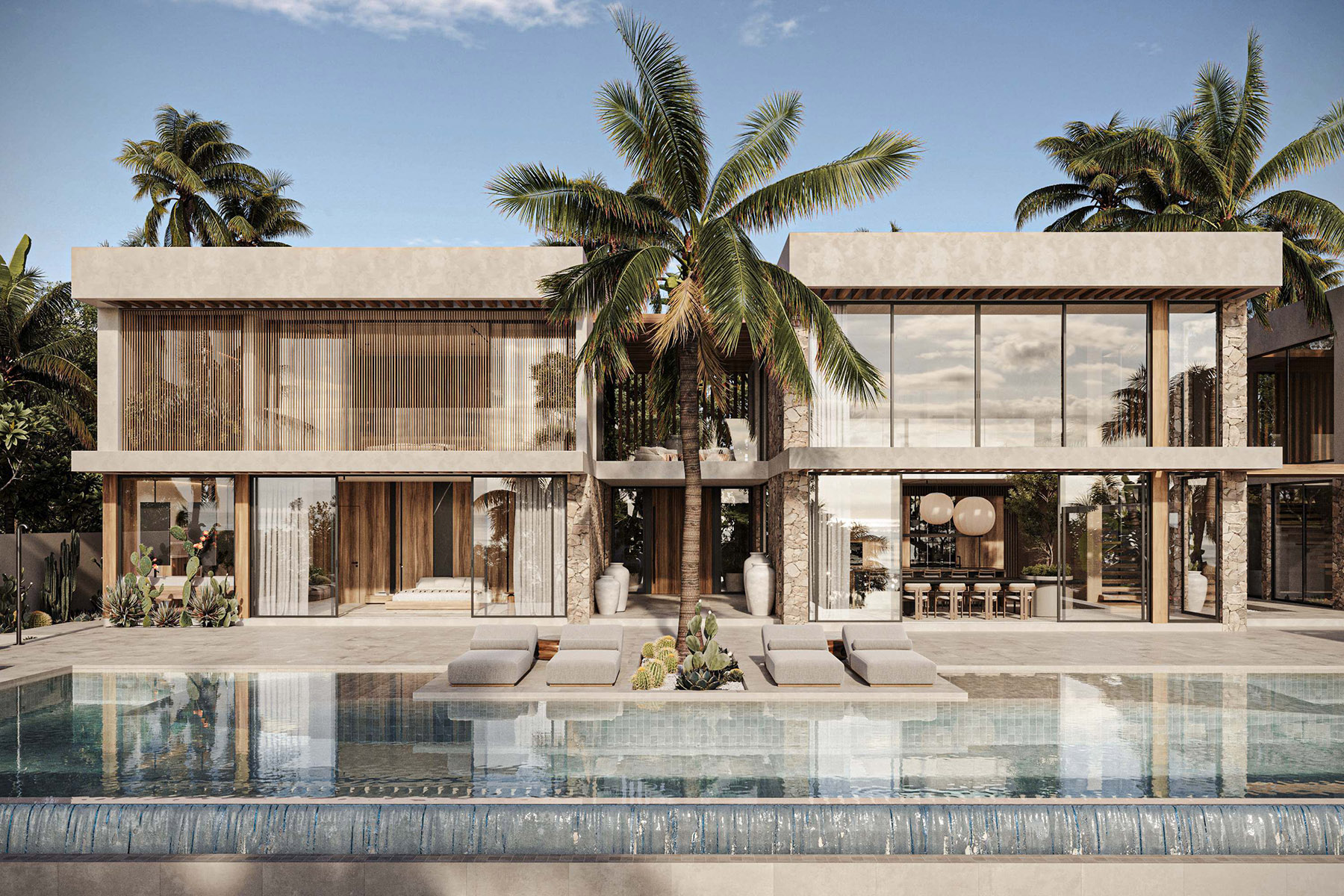 Jaya Villa – Luxurious Mediterranean 4 Bedroom Seaview Pool Villa in Chaweng 