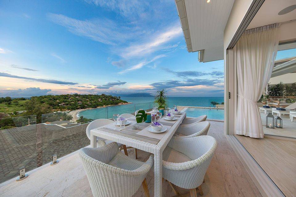 (SOLD) Elegant Contemporary 3 Bedroom Villa with Views Over Samrong Bay