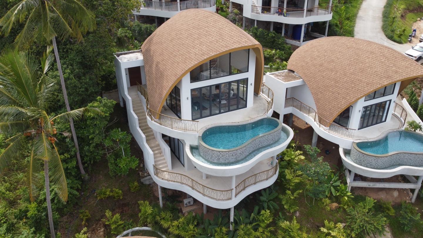 Award Winning Design Seaview Villa for Sale at Chaweng Noi: Award Winning Design Seaview Villa for Sale at Chaweng Noi