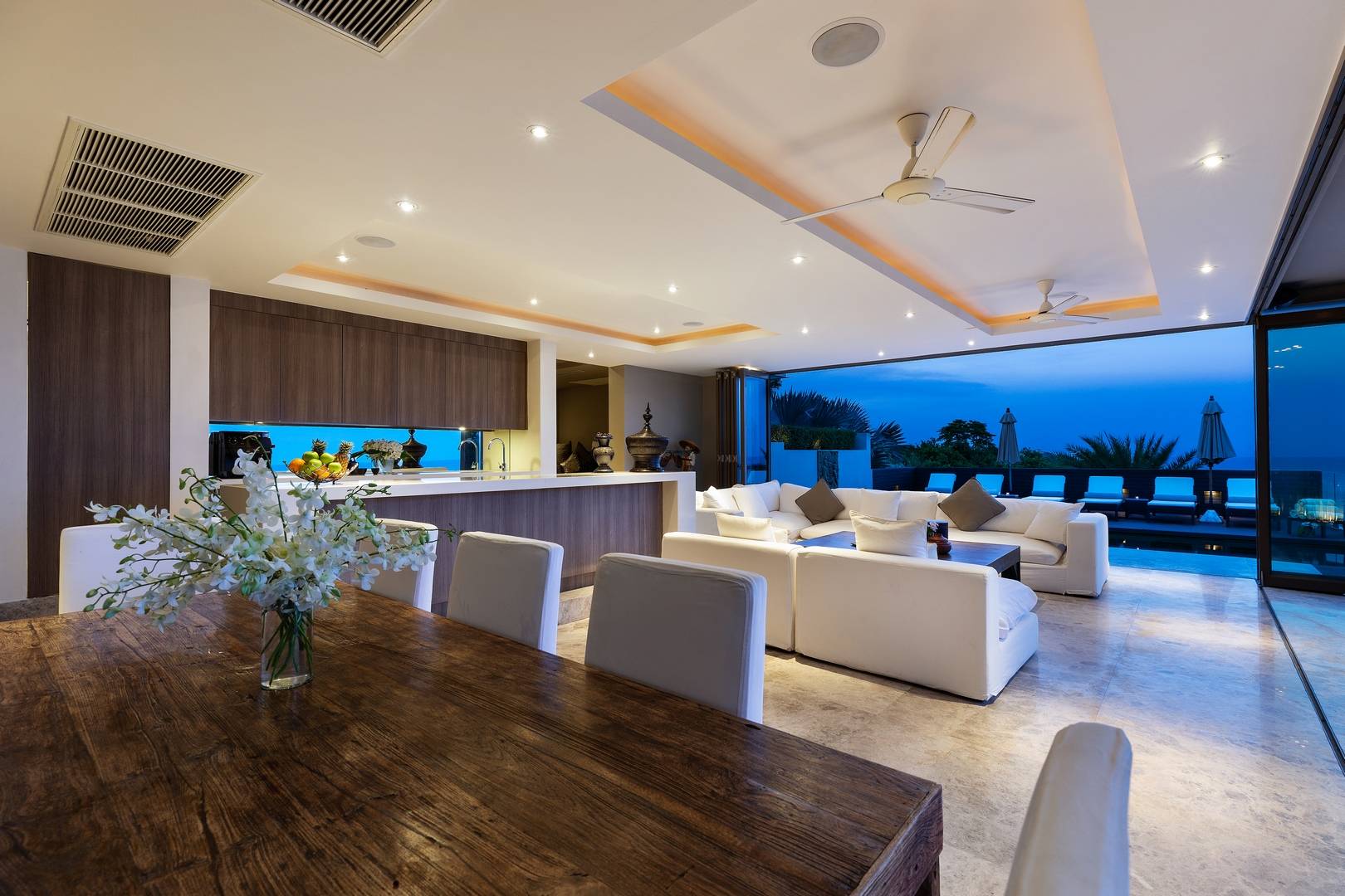 Napa Villa - Contemporary 4 Bedroom Seaview Pool Villa in North Chaweng for sale