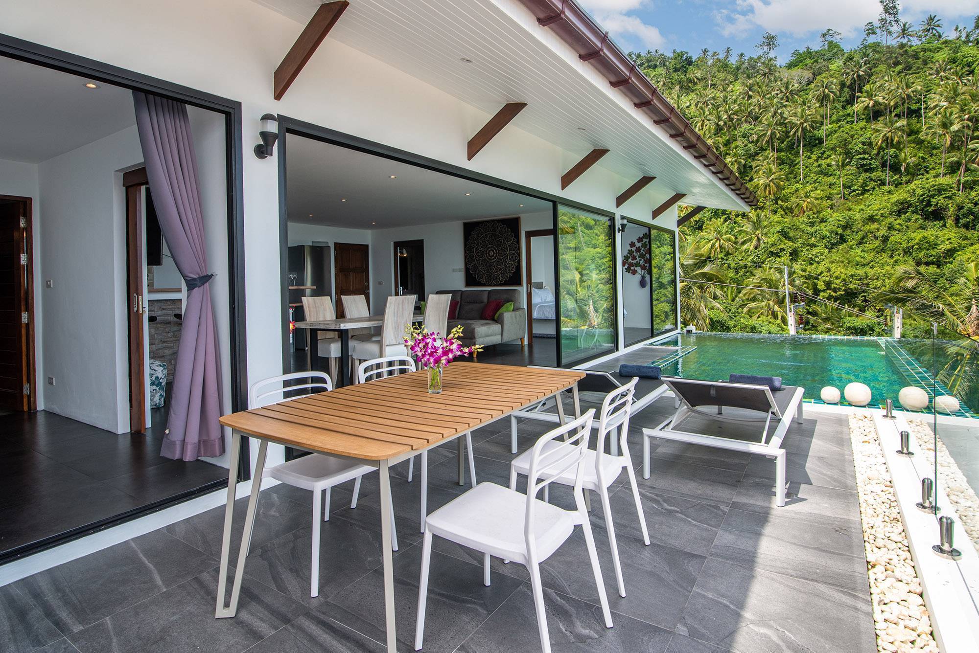 (SOLD) 2 bedroom sea-view apartment Re-Sale in Lamai in The Ruby Project
