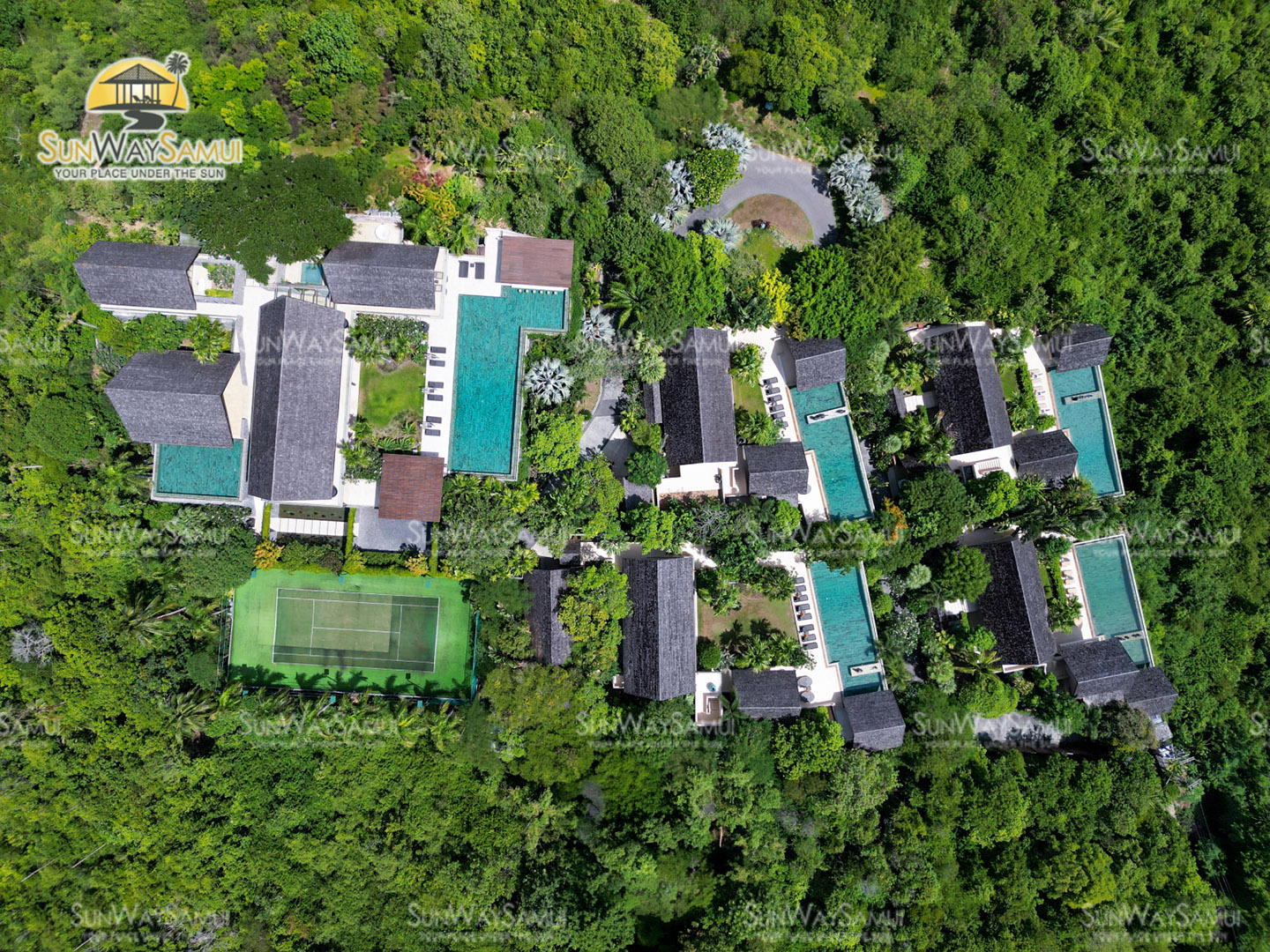 Panacea Retreat – 4 to 5 Bedroom Seaview Pool Villa in Bophut for sale