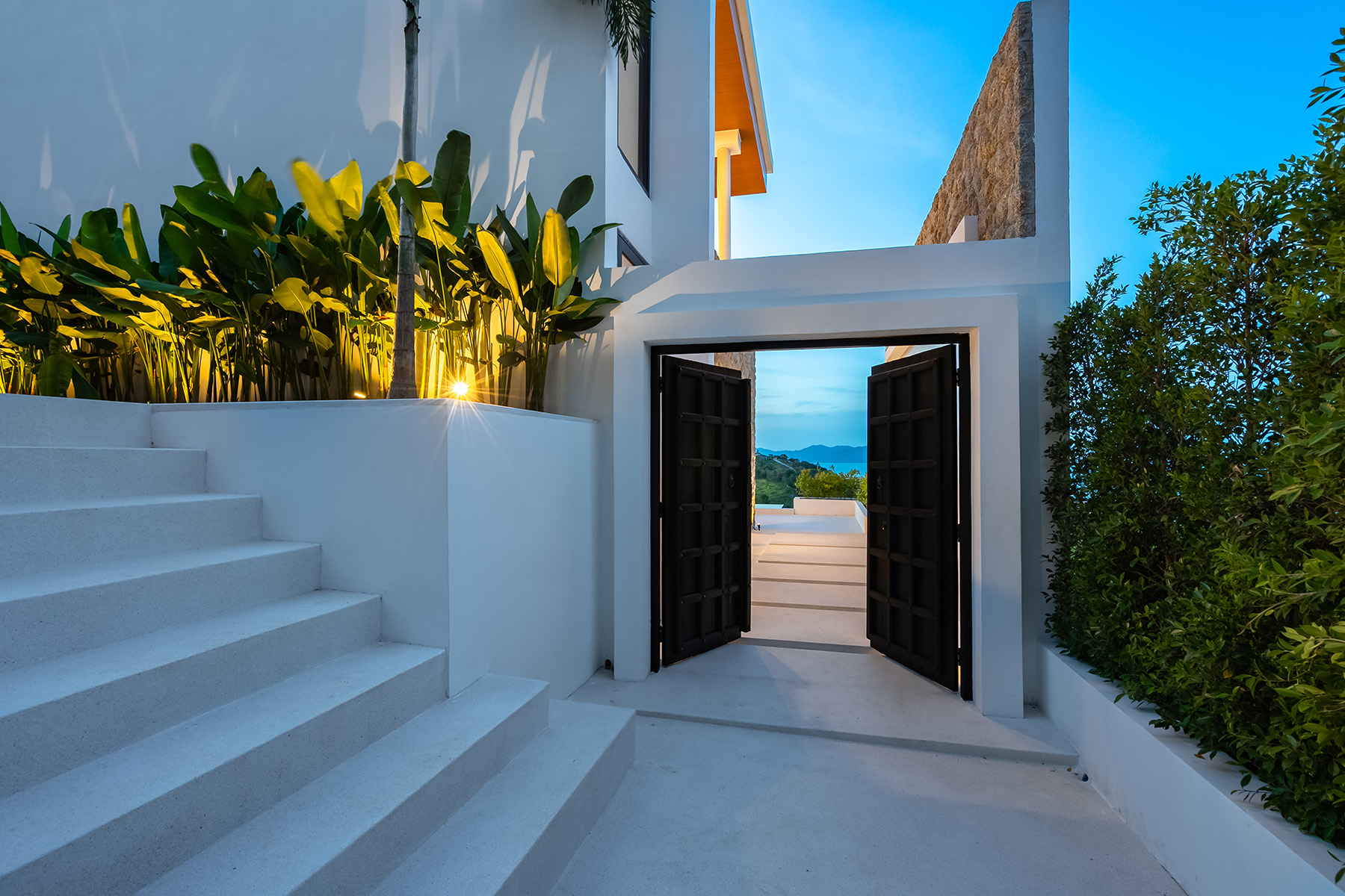 (SOLD) Enchanting 3 Bedroom Seaview Pool Villa in Bophut for sale
