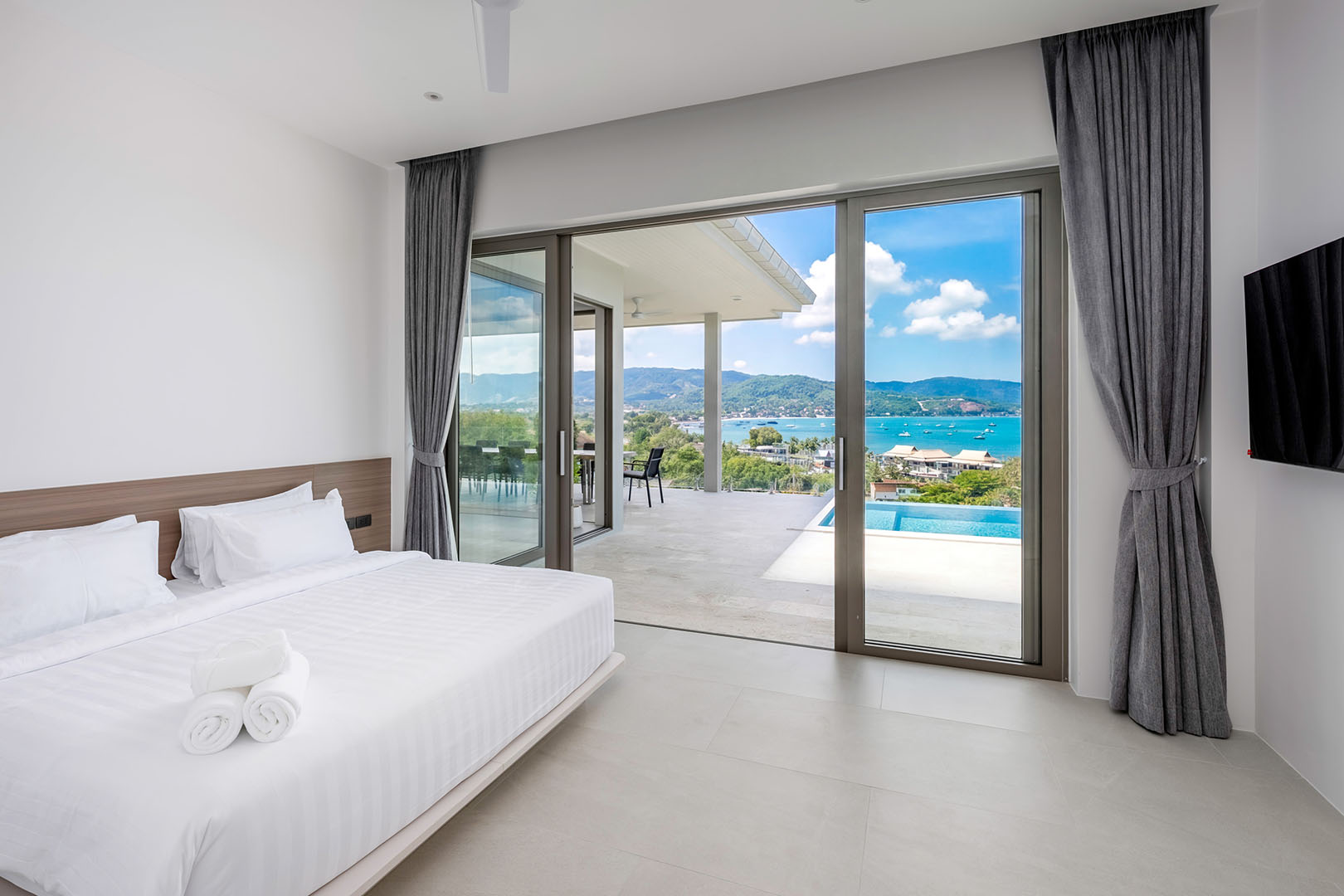 Bangrak Bayview - Sunset 4+1 Bedroom Seaview Pool Villa in Bangrak for Sale: Bangrak Bayview - Sunset 4+1 Bedroom Seaview Pool Villa in Bangrak for Sale