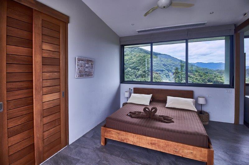 Architecturally Stunning Villa with Spectacular Ocean and Mountain View