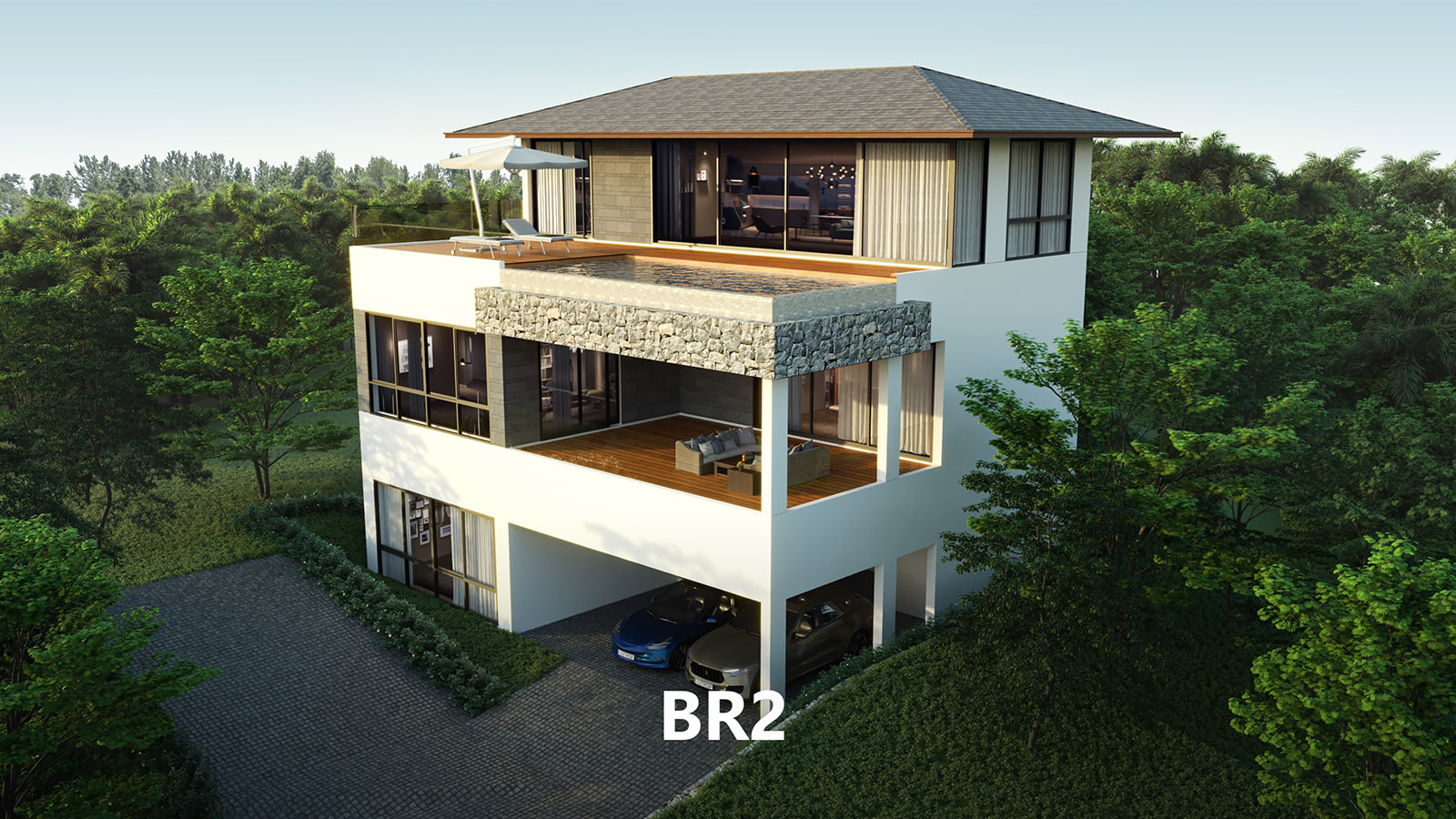 (SOLD) The Bay Ridge – Luxury 3 Bedroom Seaview Pool Villa in Big Buddha for sale