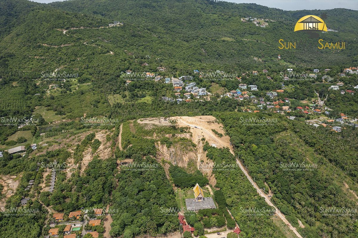 Exclusive 20 rai Hill Top Land in Ban Tai for Sale