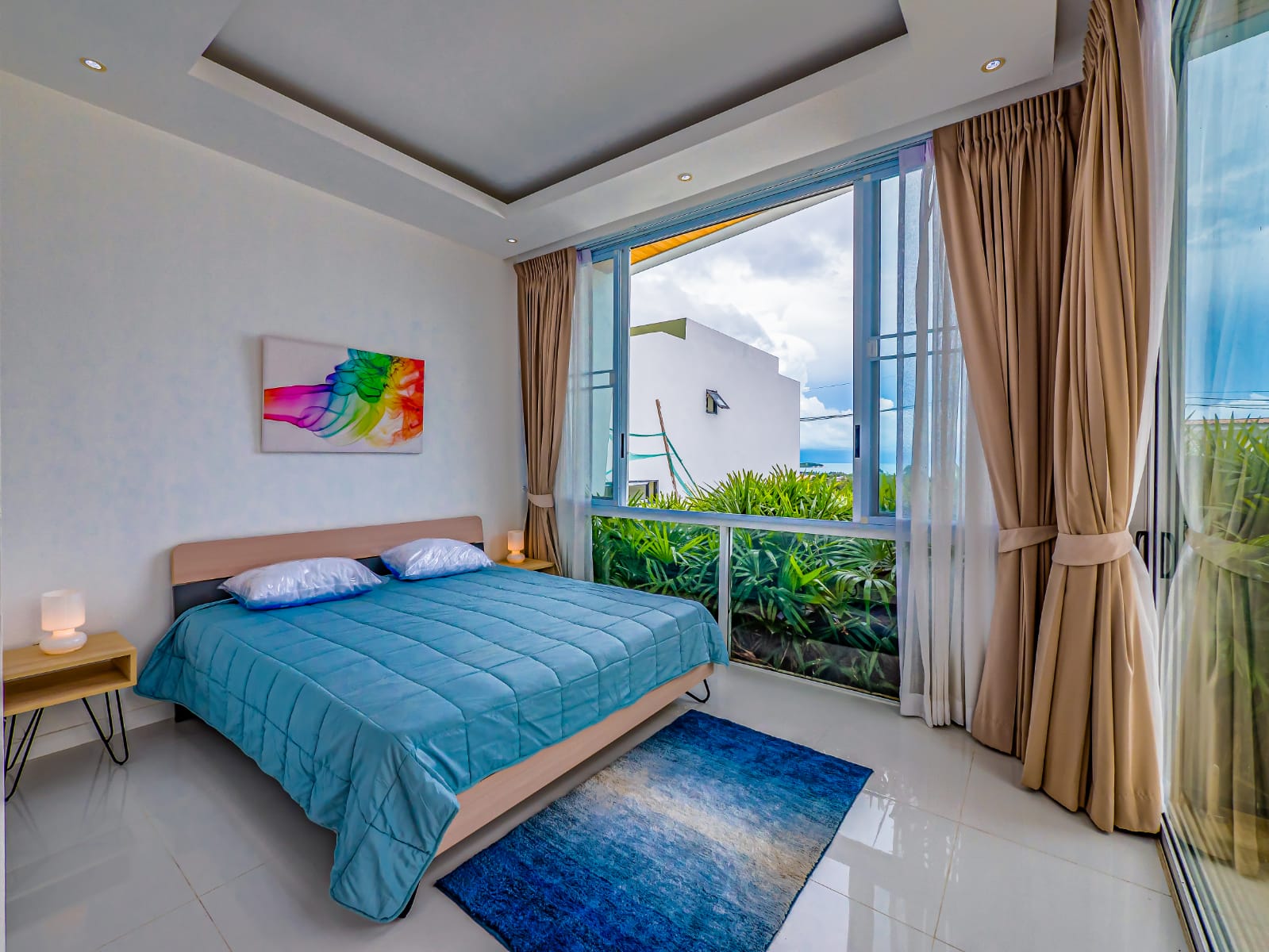 Modern 2 Bedroom Partial Seaview Pool Villa in Chaweng: Modern 2 Bedroom Partial Seaview Pool Villa in Chaweng