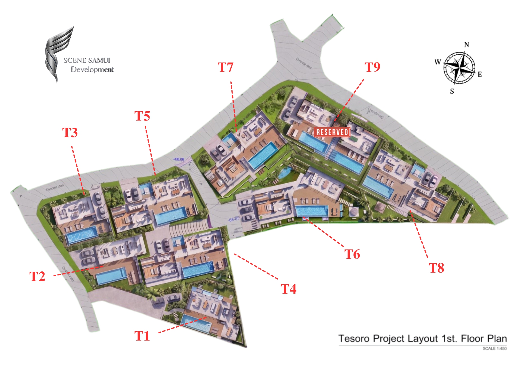 Tesoro Valley – Off Plan 2 to 4+1 Bedroom Seaview Pool Villa in Bang Makham for sale: Tesoro Valley – Off Plan 2 to 4+1 Bedroom Seaview Pool Villa in Bang Makham for sale