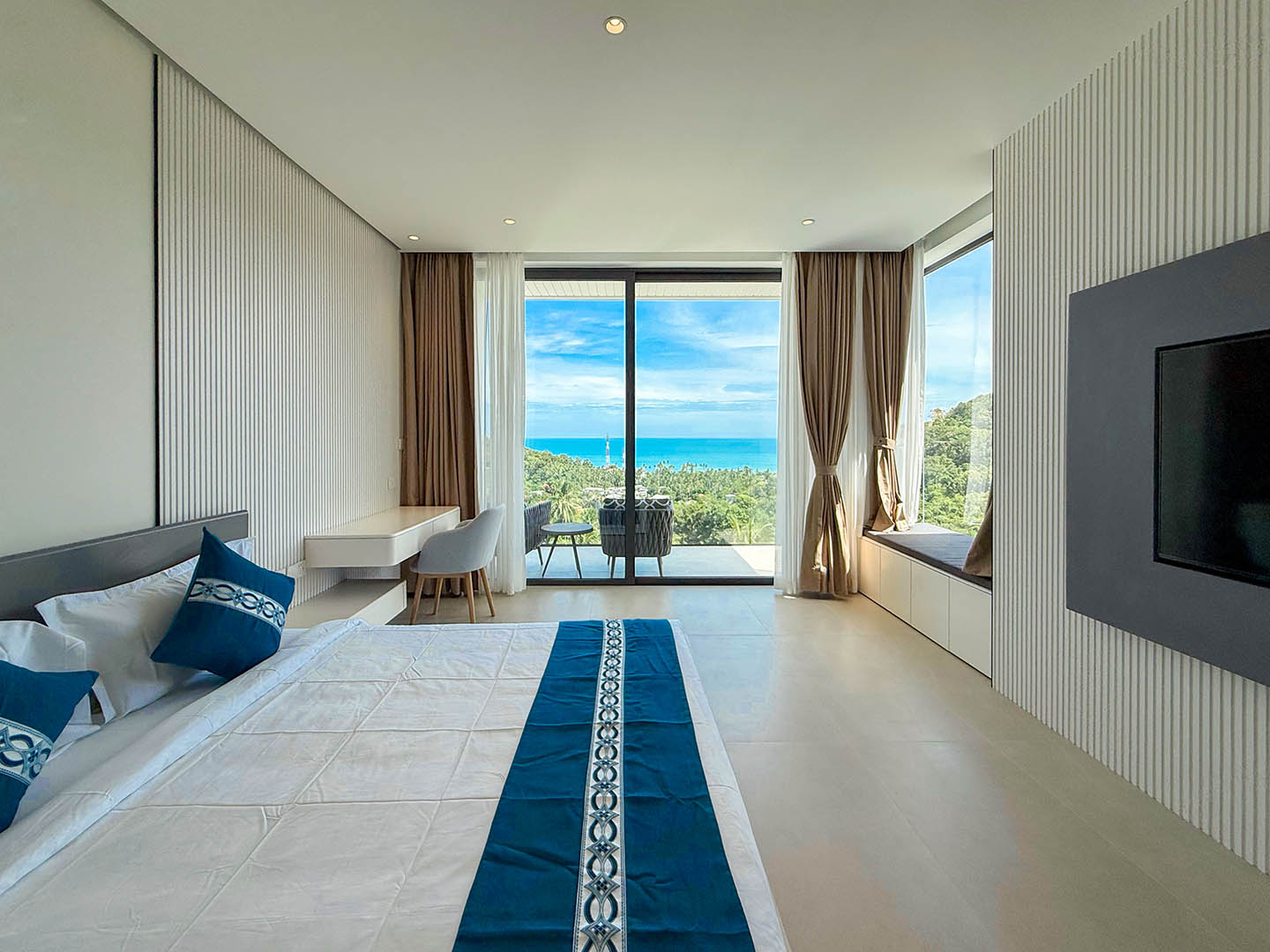 Villa AAA – Brand New 3+1 Bedroom Seaview Pool Villa in Bang Por for sale: Villa AAA – Brand New 3+1 Bedroom Seaview Pool Villa in Bang Por for sale