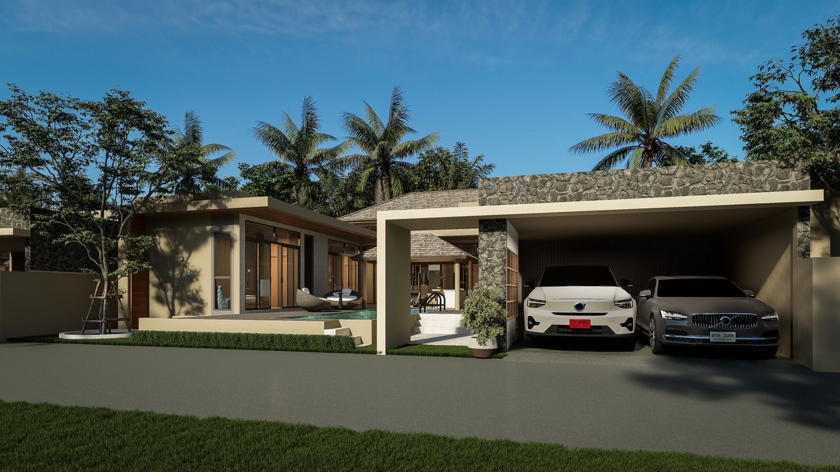 Coco Tropical Plalarn – Beachside 4 Bedroom Villa in Maenam for sale: Coco Tropical Plalarn – Beachside 4 Bedroom Villa in Maenam for sale