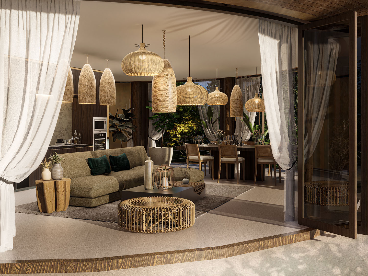 Kunkhao Vale – Ecological 2 Bedroom Seaview Villas in Bang Makham for sale: Kunkhao Vale – Ecological 2 Bedroom Seaview Villas in Bang Makham for sale