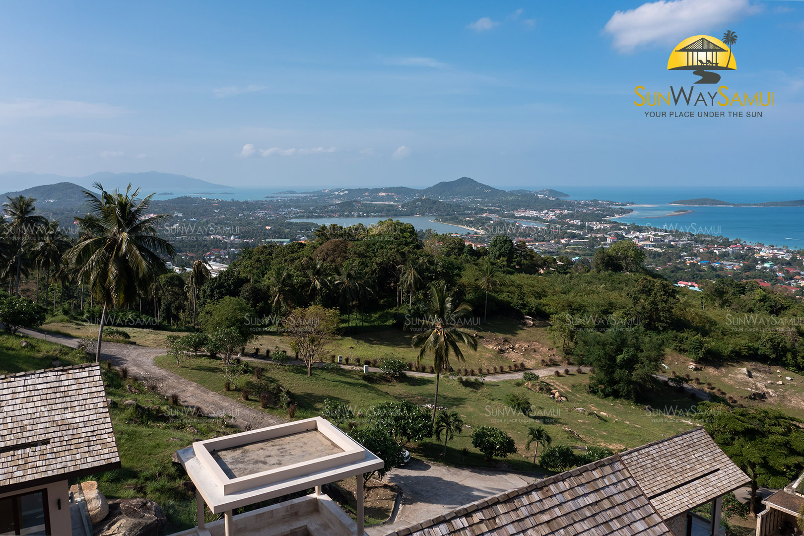 (SOLD) Villa Delapan - Traditional Tropical 3 Bedroom Seaview Pool Villa in Chaweng Noi For Sale