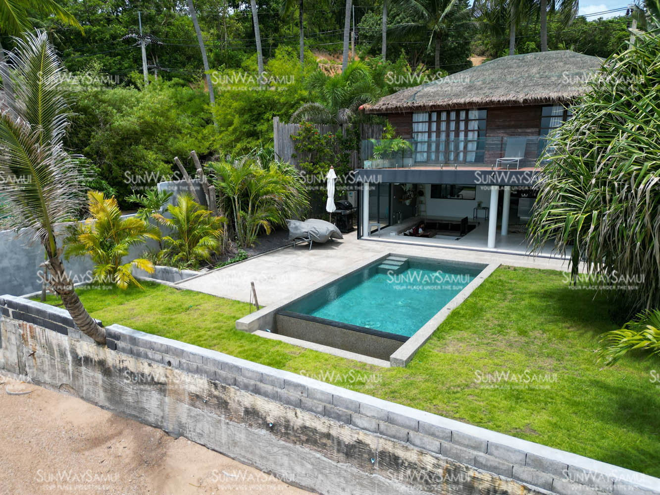 (SOLD) Baan Fishermen Villa – Beachfront Thai-Style Villa in Prime Fisherman’s Village for sale