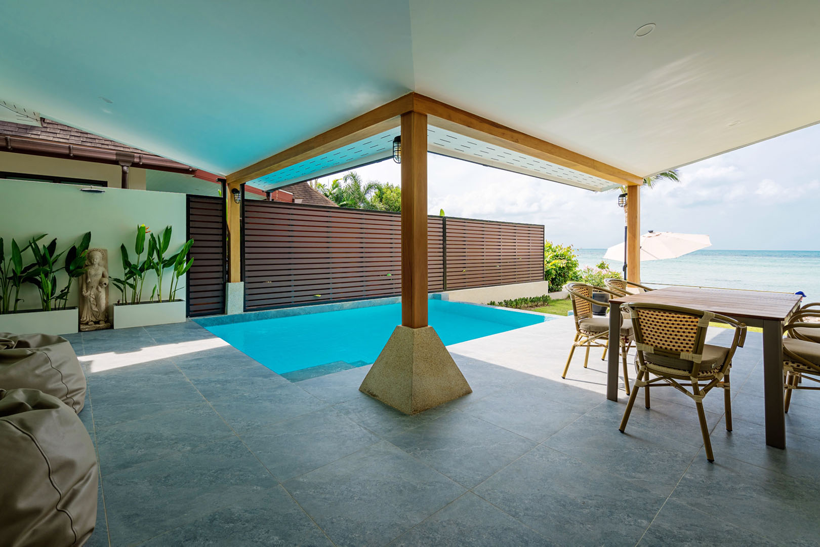 Indu Cocoon – Cosy 2 Bedroom Beachfront Pool Villa in Bang Makham for sale: Indu Cocoon – Cosy 2 Bedroom Beachfront Pool Villa in Bang Makham for sale