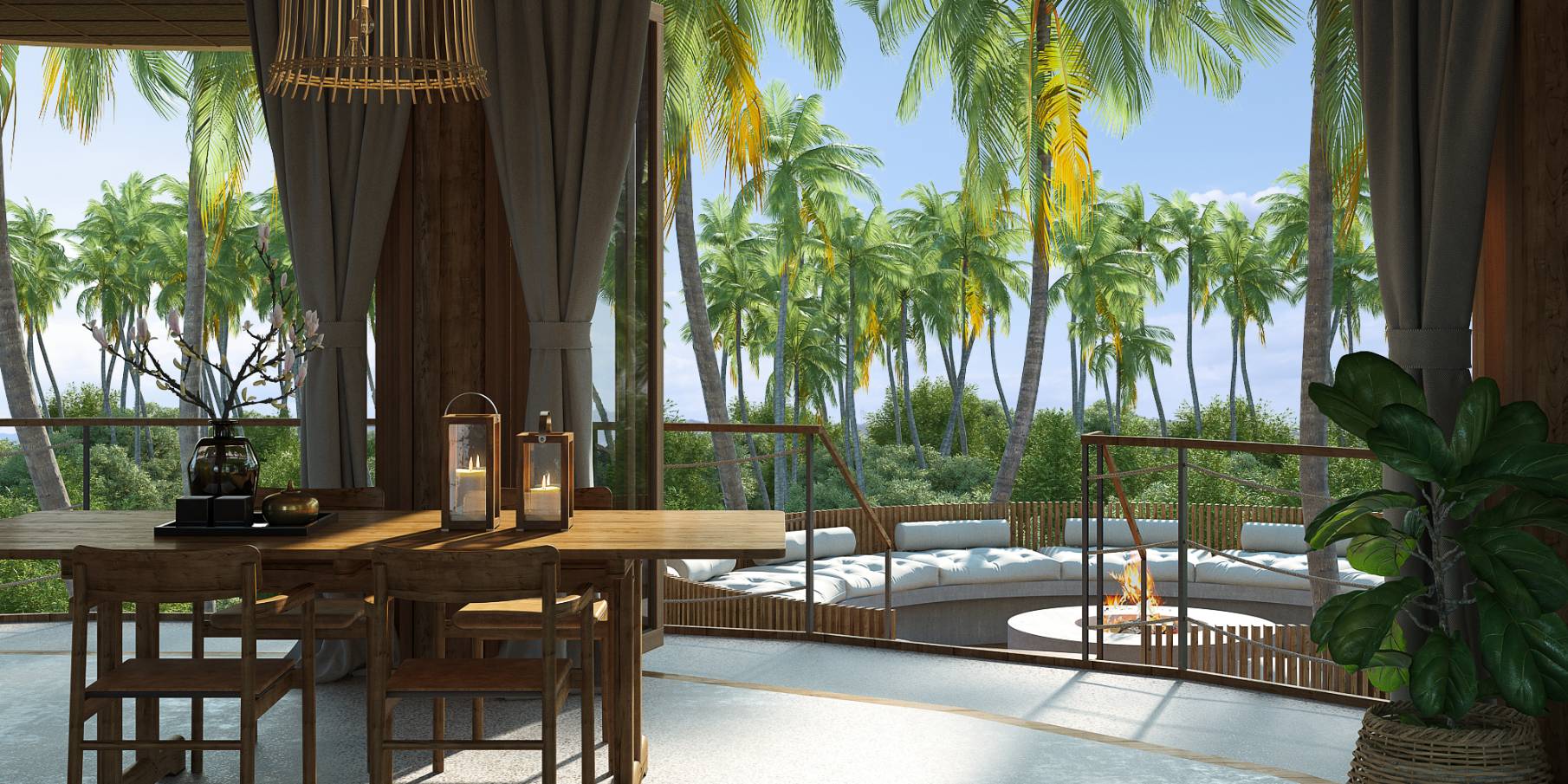 Kunkhao Tara Villas – Ecological 4 Bedroom Seaview Pool Villa in Bang Makham for sale