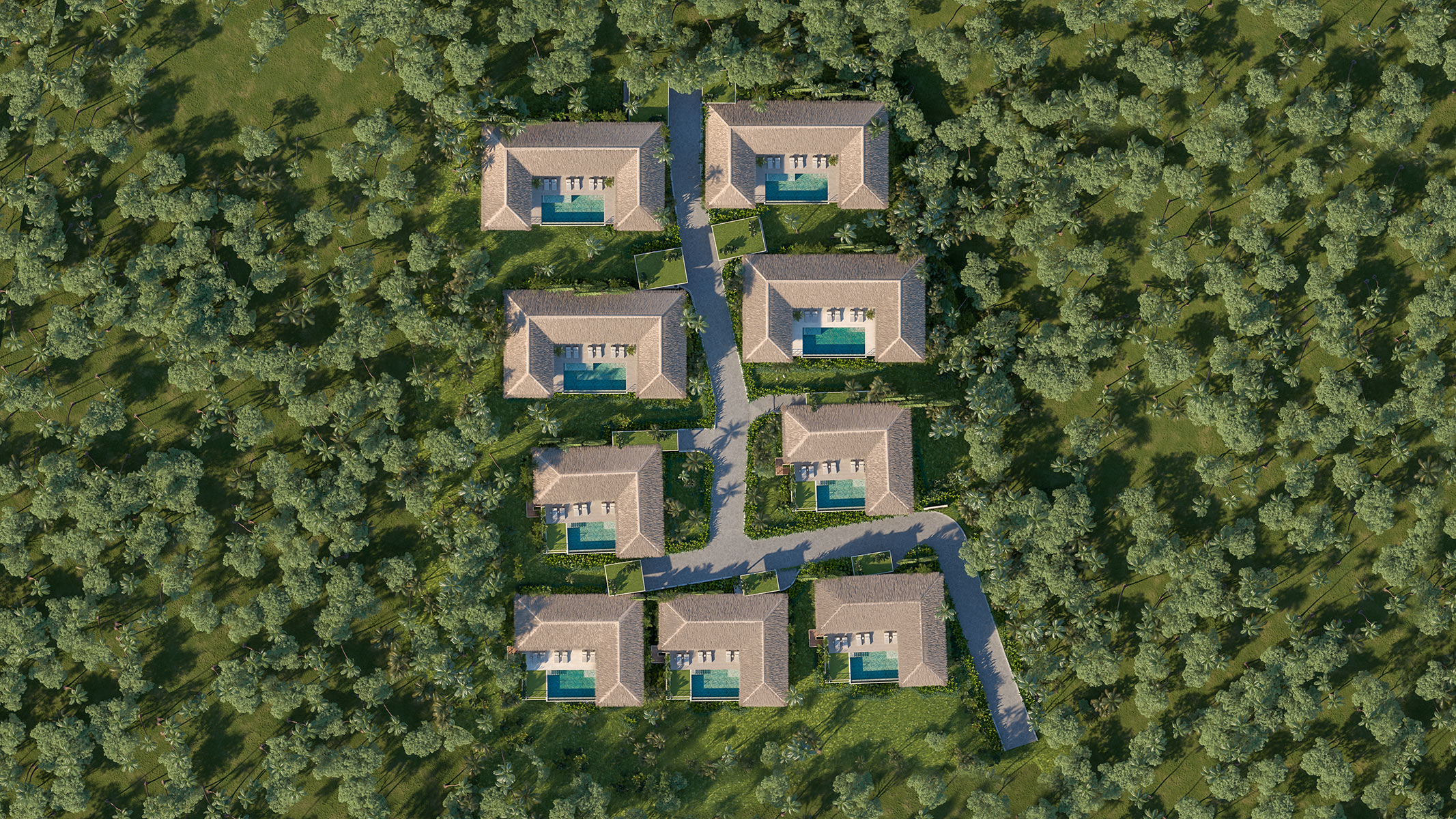 (SOLD) Pacific Sunset – Villa Komodo 5/8 Bedroom Seaview Pool Villa in Bang Makham for sale