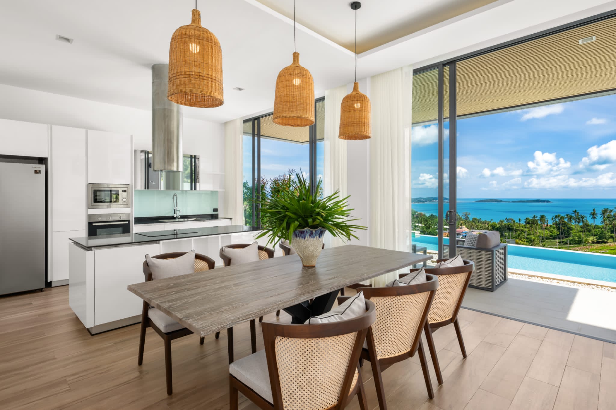 Verano Residence - Quality 3 Bedroom Seaview Pool Villa in Chaweng Noi for Sale