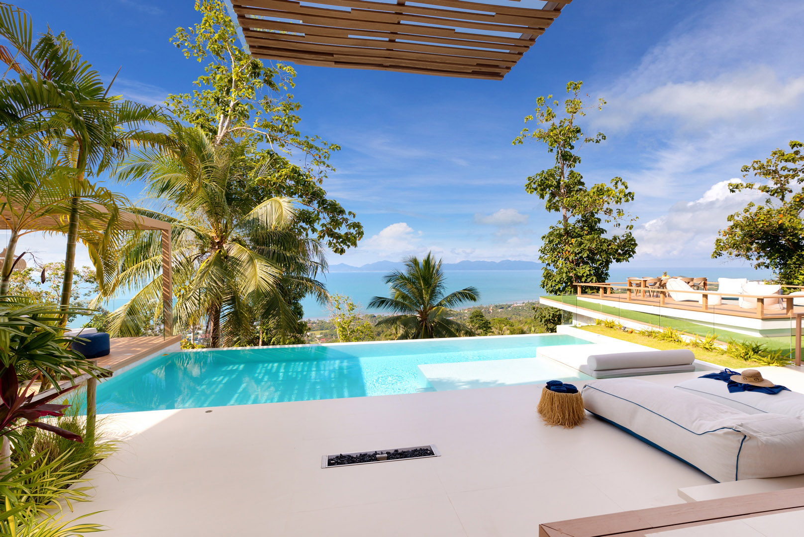 (SOLD) Pacific Palisade - Contemporary Tropical 4 Bedroom Seaview Pool Villas in Bang Por 