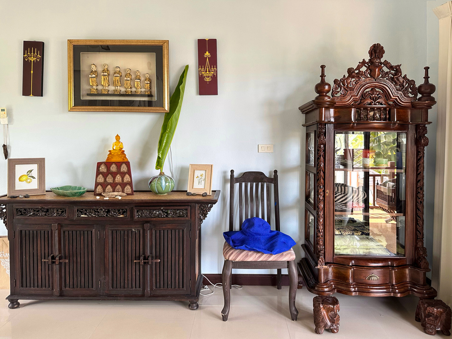 Comfortable 3 Bedroom Garden Pool Villa with 800 sqm land in Maenam for sale