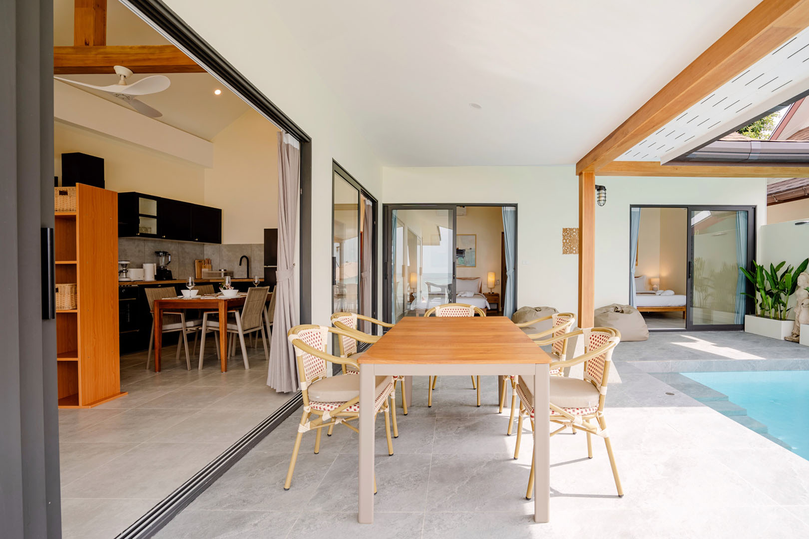 Indu Cocoon – Cosy 2 Bedroom Beachfront Pool Villa in Bang Makham for sale: Indu Cocoon – Cosy 2 Bedroom Beachfront Pool Villa in Bang Makham for sale