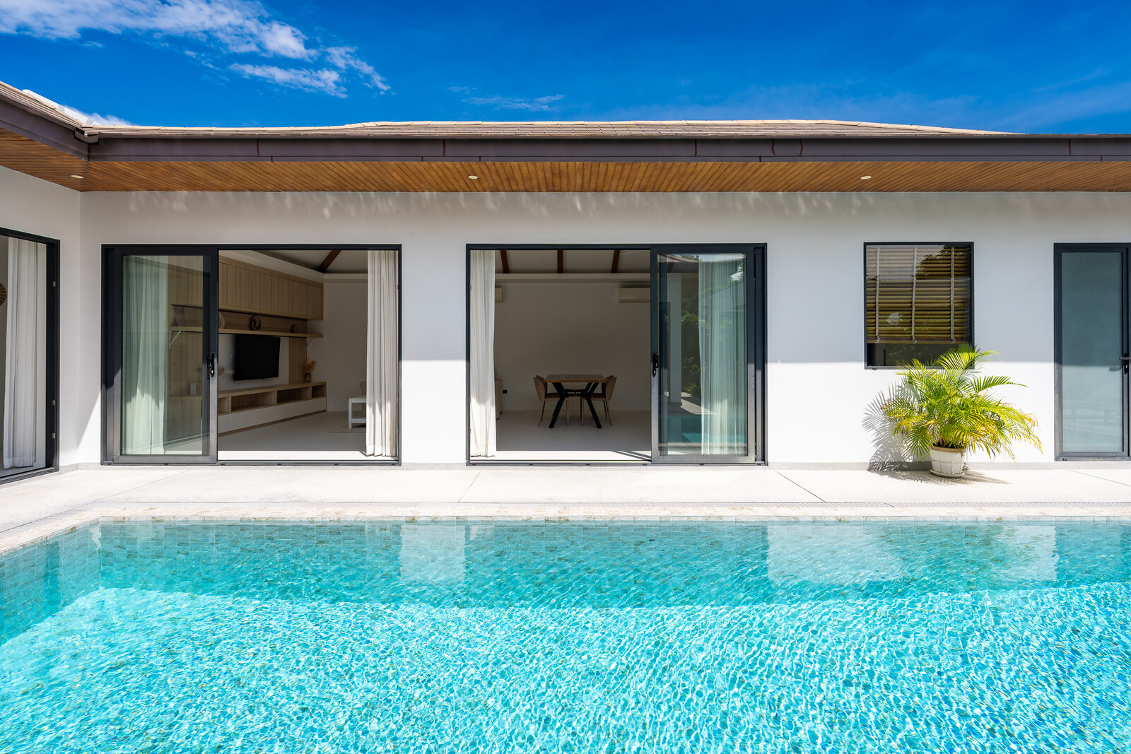 Hideaway Villa - Spacious 3 Bedroom Garden Pool Villa with Garden in Sunway Villas, Choeng Mon (A4) : 3 bedroom Villa A4 for sale in Sunway Villas, Choengmon Beach