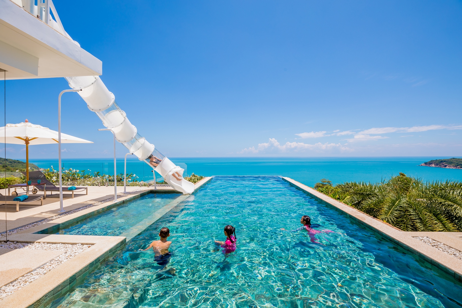 Villa Turquoise – Luxury 4 Bedroom Seaview Villa in North Chaweng for sale