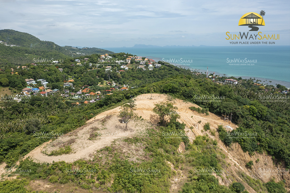 Exclusive 20 rai Hill Top Land in Ban Tai for Sale