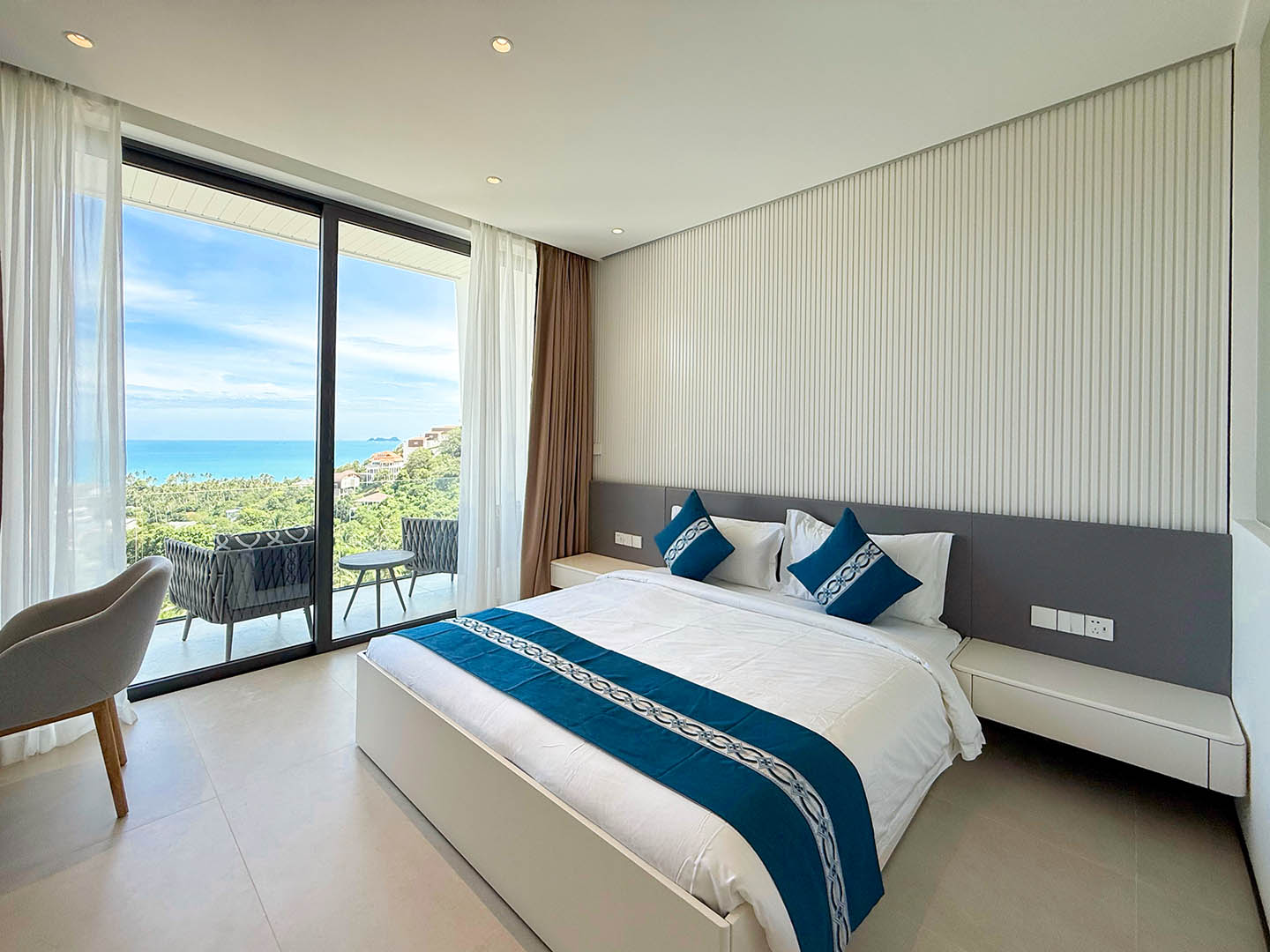 Villa AAA – Brand New 3+1 Bedroom Seaview Pool Villa in Bang Por for sale: Villa AAA – Brand New 3+1 Bedroom Seaview Pool Villa in Bang Por for sale