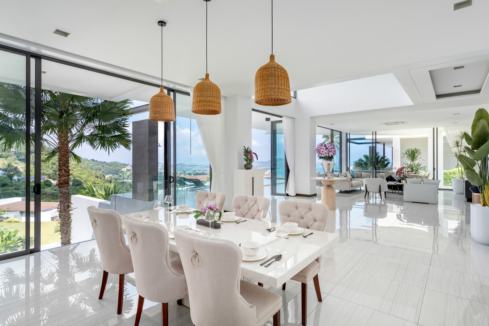 Verano Residence - Contemporary 4+1 Bedroom Seaview Pool Villa in Chaweng Noi for Sale: Verano Residence - Contemporary 4+1 Bedroom Seaview Pool Villa in Chaweng Noi for Sale