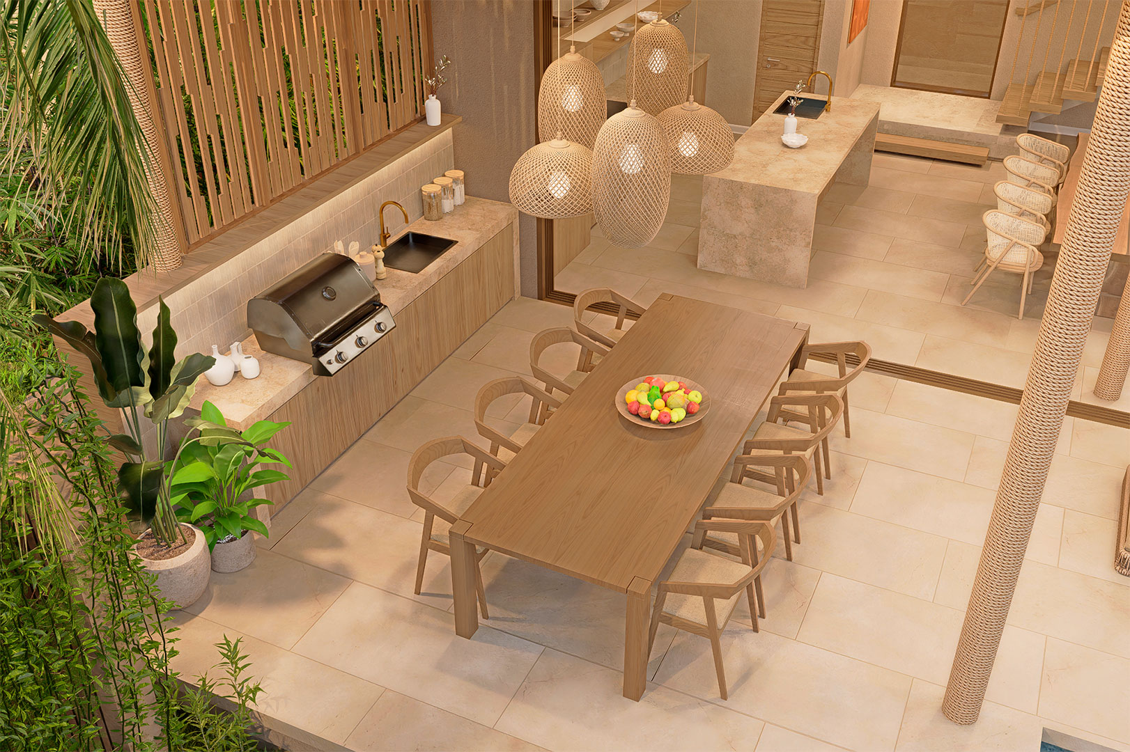 Pacific Noma – Beachside 4 to 5 Bedroom Garden Pool Villa in Maenam: Pacific Noma – Beachside 4 to 5 Bedroom Garden Pool Villa in Maenam