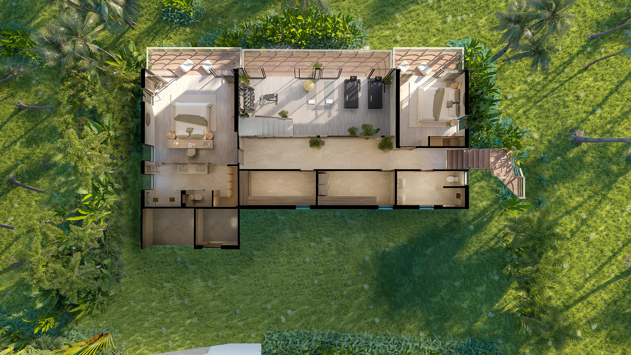 Pacific Sunset – Villa Java 4 Bedroom Seaview Pool Villa in Bang Makham for sale