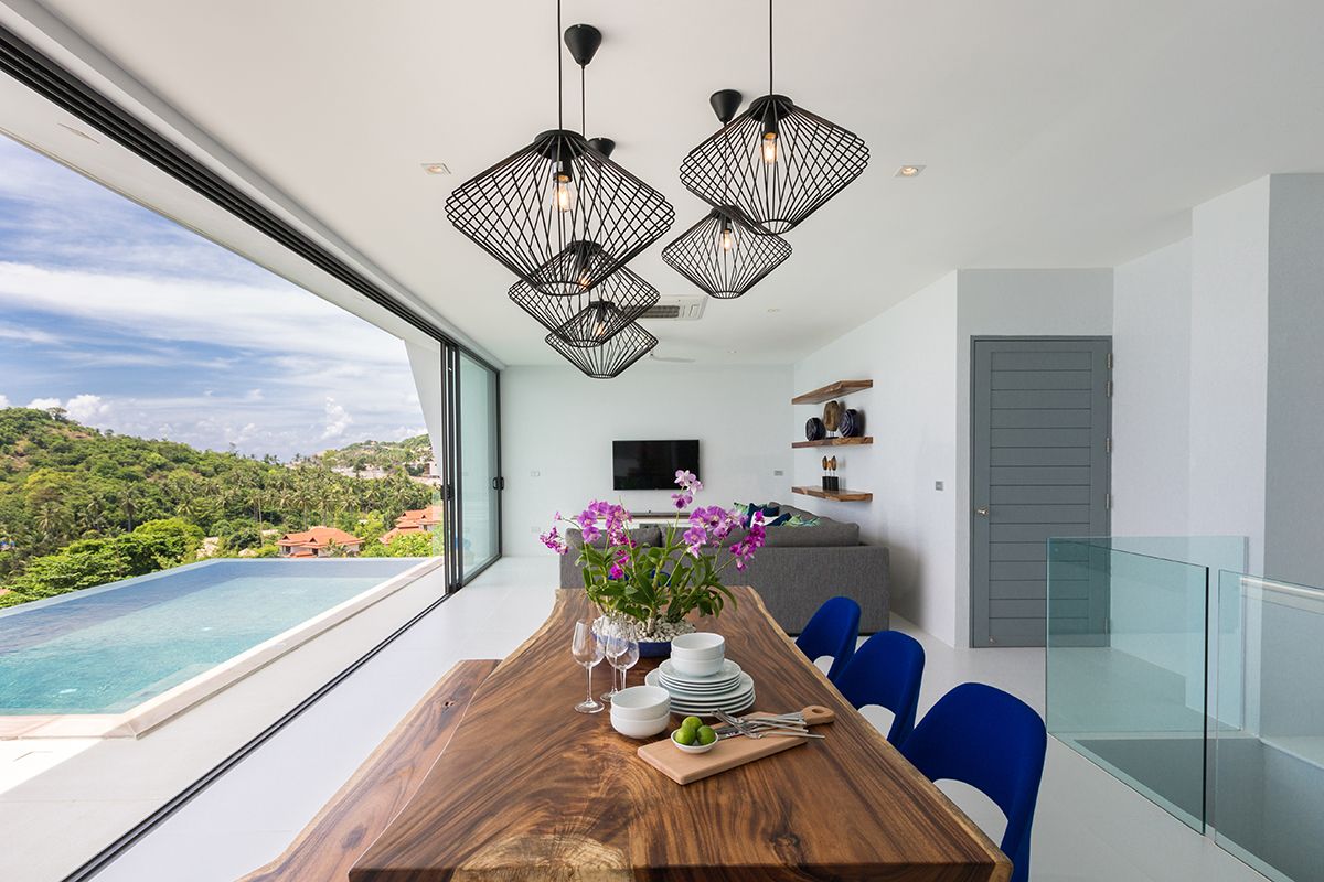 Villa Dahlia - Breathtaking 3+1 Bedroom Seaview Villa in Thongson Bay for sale