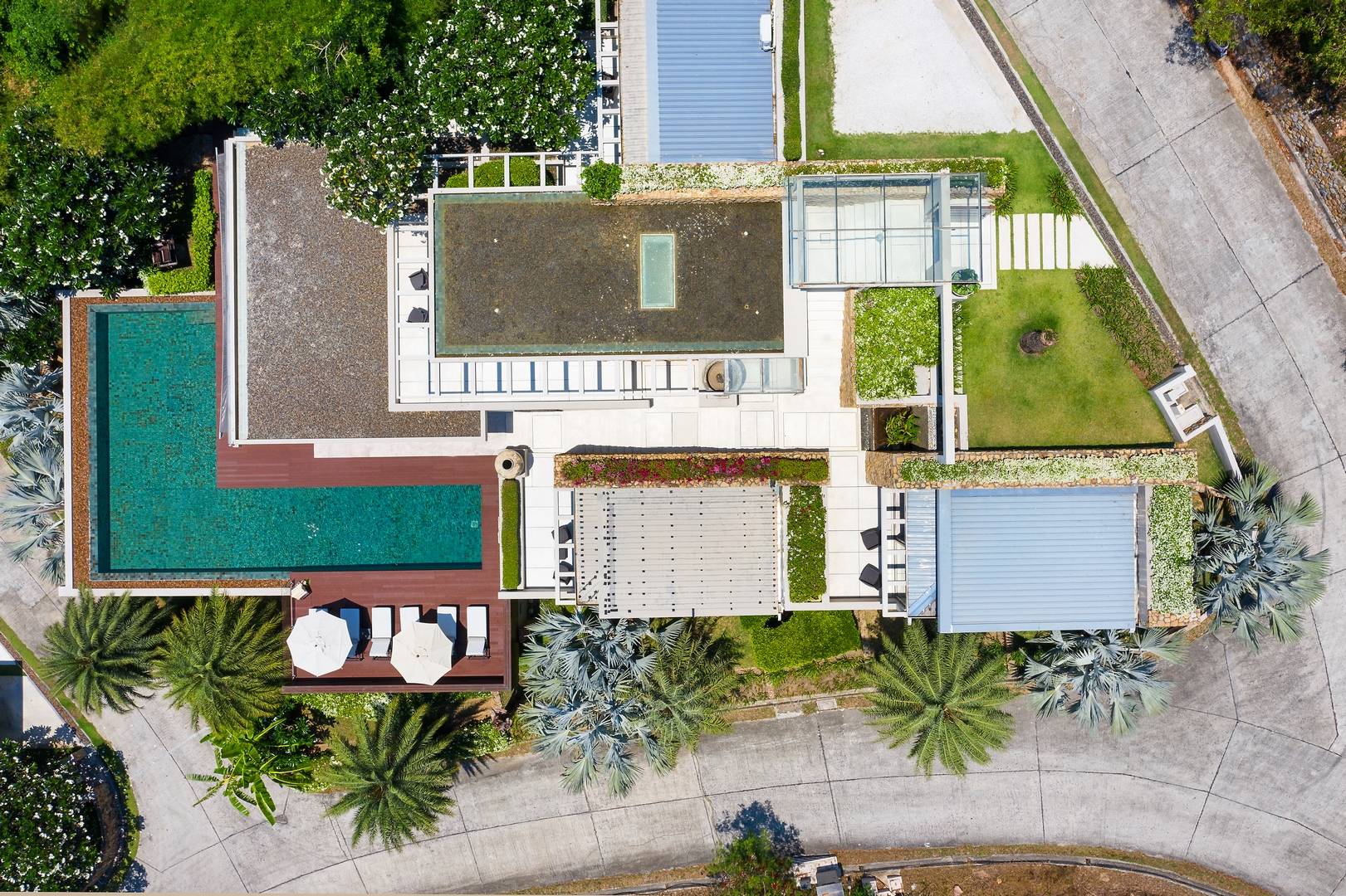 Napa Villa - Contemporary 4 Bedroom Seaview Pool Villa in North Chaweng for sale